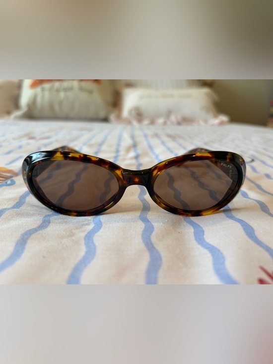 Vintage Y2K Ralph Lauren Tortoiseshell Oval Sunglasses ??️? main image 13